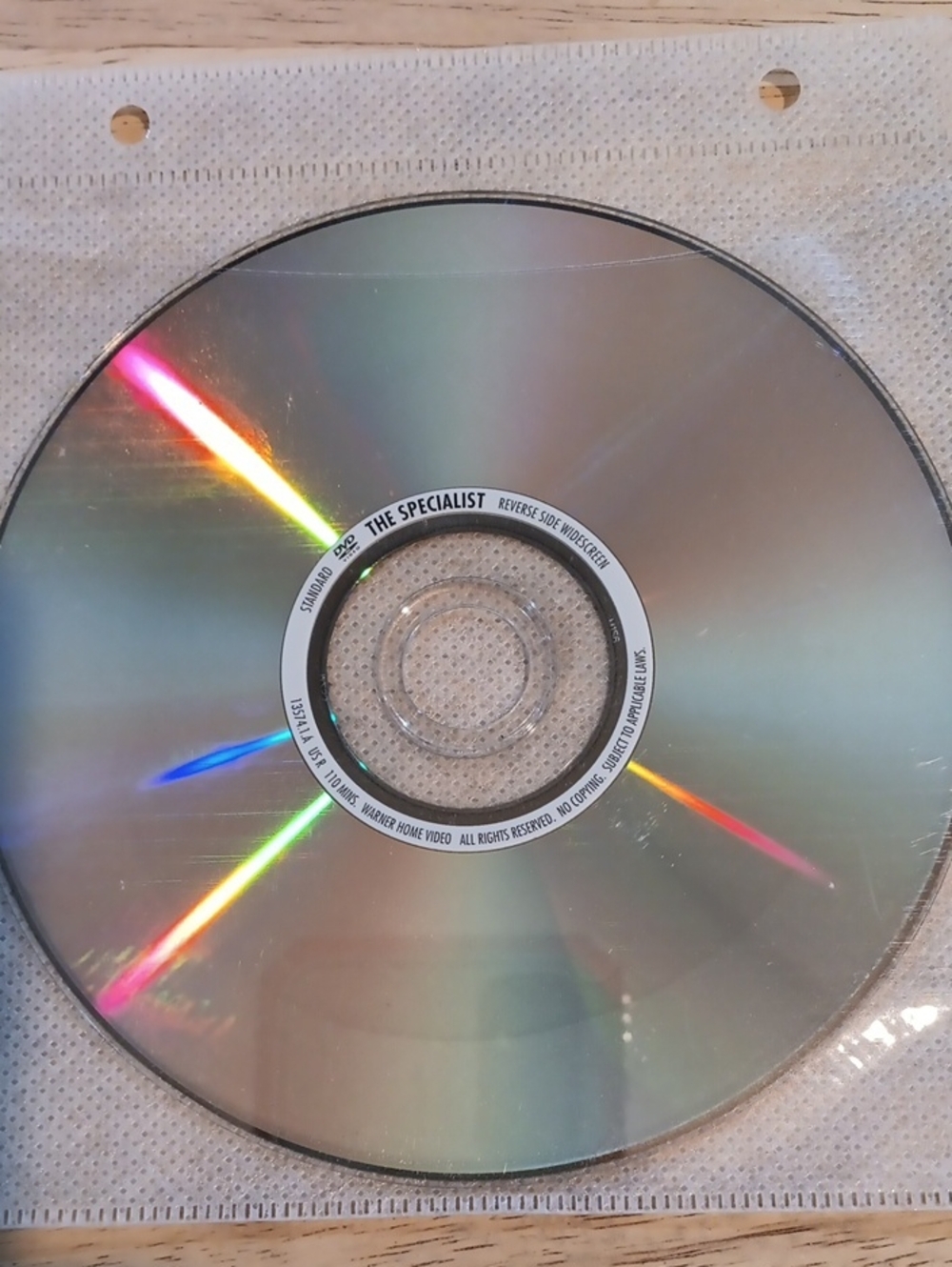 The Specialist DVD *NO CASE*
